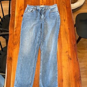 Abercrombie & Fitch Light Blue Straight Leg Jeans